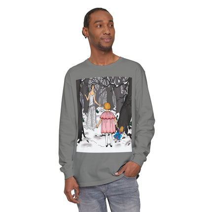 Fairy Tale Elegance Unisex Garment-dyed Long Sleeve T-Shirt