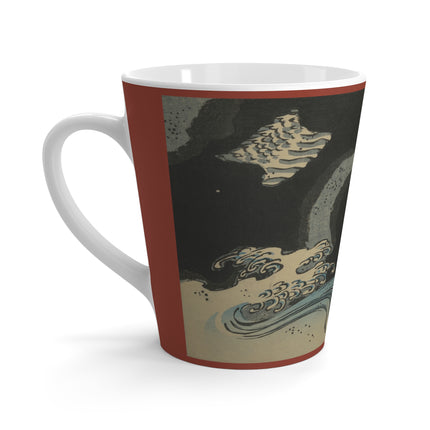 Picture Album Featuring a Dragon by Utagawa Hiroshige Latte Mug