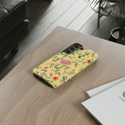 Flower Illustration by Owen Jones Phone Cases