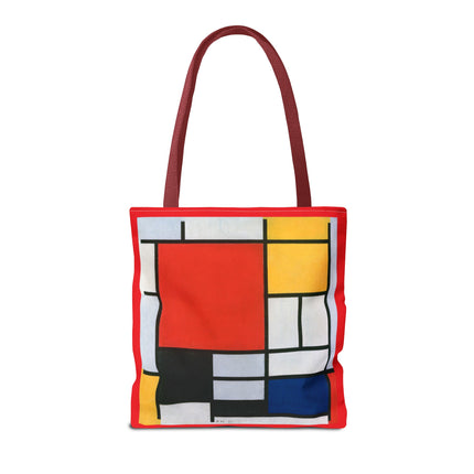 Composition with Red, Yellow, Blue, and Black by Piet Mondrian Tote Bag (AOP)