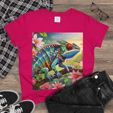 Camouflage Chameleon Cotton Tee