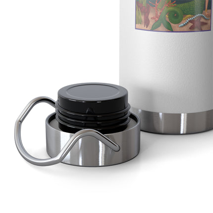Three Mermaids with Strings of Pearls by Carlo Chiostri Copper Vacuum Insulated Bottle, 22oz
