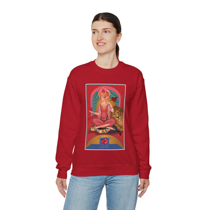 July & Ruby (from the Gem Series) by Sofia Chiostri Heavy Blend™ Crewneck Sweatshirt