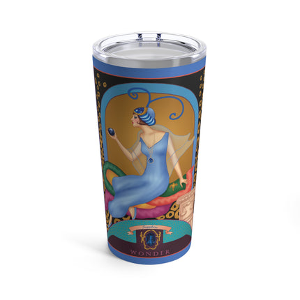 September & Sapphire (from the Gem Series) by Sofia Chiostri Tumbler 20oz