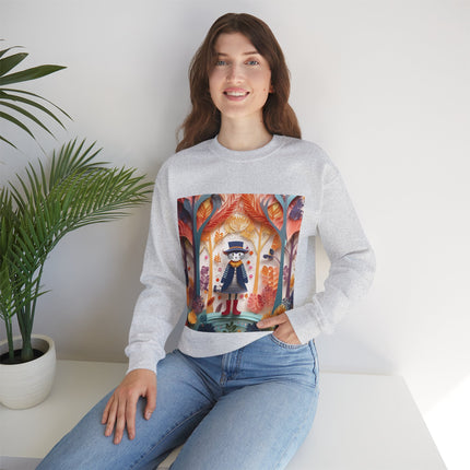 Cat in Boots Unisex Heavy Blend™ Crewneck Sweatshirt