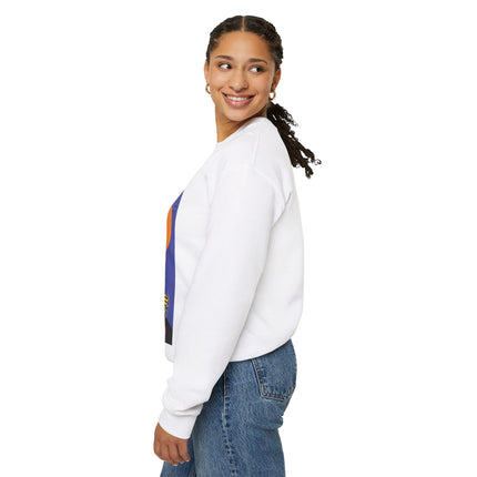 Halloween Night at the Haunted House Unisex Heavy Blend™ Crewneck Sweatshirt