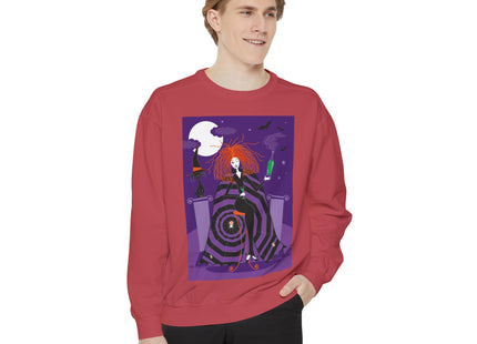 Mystic Elegance Unisex Garment-Dyed Sweatshirt