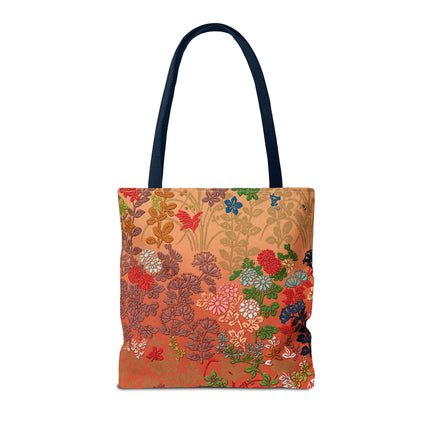 Japanese Flower Pattern by G.A. Audsley Tote Bag (AOP)