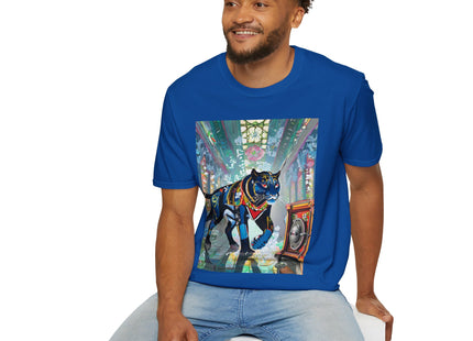 Cyber Panther's Hunt Softstyle T-Shirt