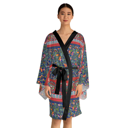 Chinese Ornament by Owen Jones Long Sleeve Kimono Robe (AOP)