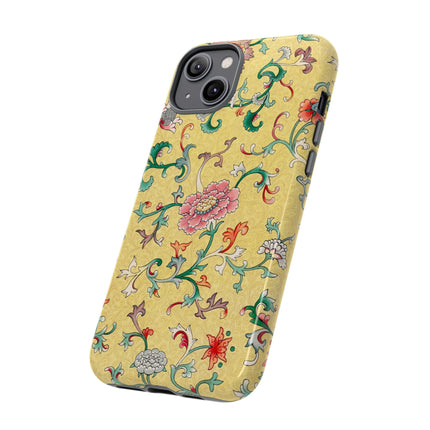 Flower Illustration by Owen Jones Phone Cases