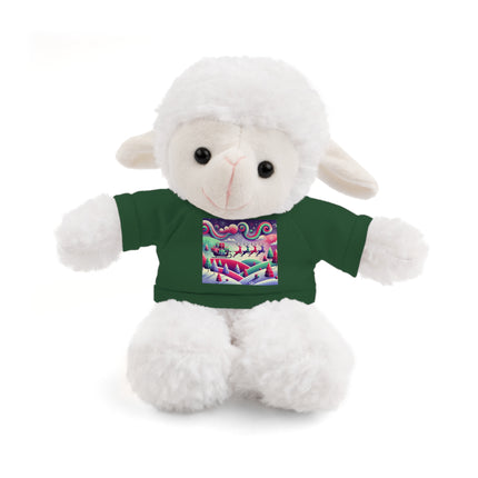 Festive Reindeer Flight Stuffed Animals with Tee
