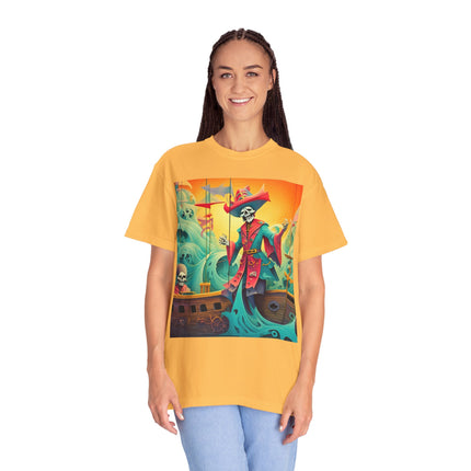 Skeleton Crew of the Misty Seas Unisex Garment-Dyed T-shirt