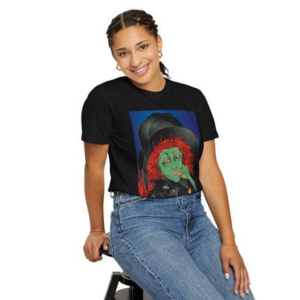 Mirror, Mirror A Witch's Touch Unisex Garment-Dyed T-shirt