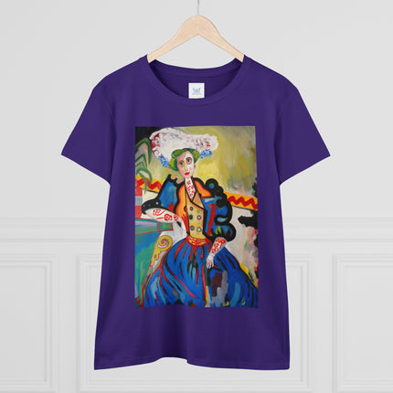 A Mulher by Amadeo de Souza-Carosa Women's Midweight Cotton Tee