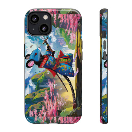 Cyber Samurai Rat Phone Cases