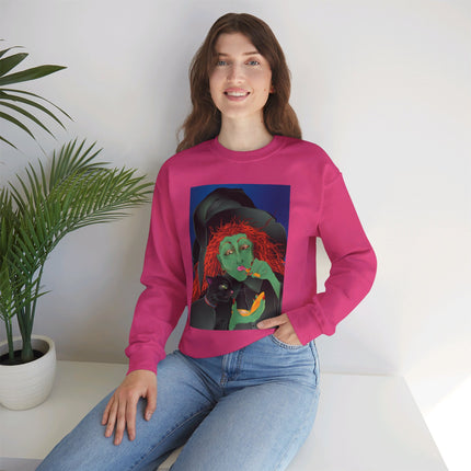 Mirror, Mirror A Witch's Touch Women’s Unisex Heavy Blend™ Crewneck Sweatshirt