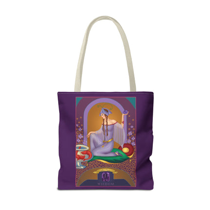 Astrology Gem Series: February & Amethyst Tote Bag
