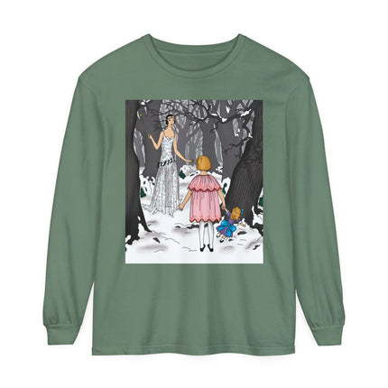 Fairy Tale Elegance Unisex Garment-dyed Long Sleeve T-Shirt
