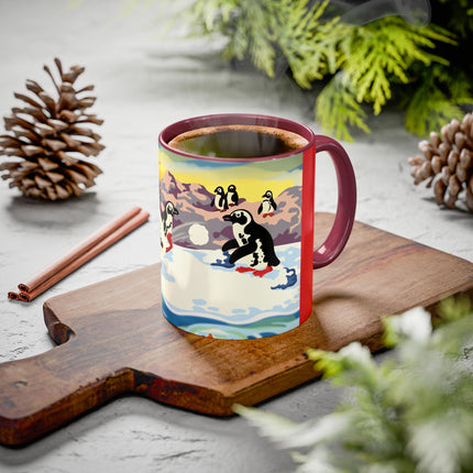 Snowball Shenanigans Colorful Mugs (11oz, 15oz)