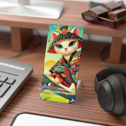 Dragon Dance on Wheels Mobile Display Stand for Smartphones