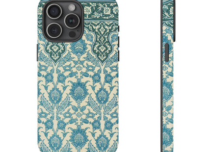 Arabic Art Pattern, Plate No. 20, by Emile Prisse d’Avennes Phone Cases