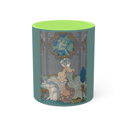 Liaisons Dangereuses by George Barbier Colorful Mugs, 11oz