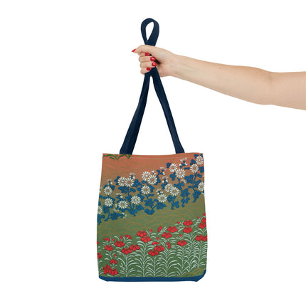 Japanese Flower Pattern II by G.A. Audsley Tote Bag (AOP)
