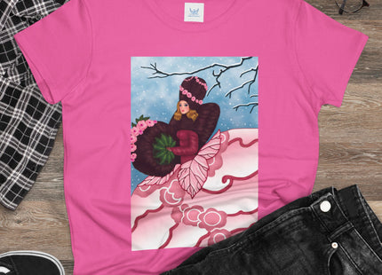 Winter Rose Empress Women's Midweight Cotton Tee