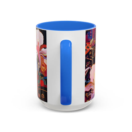 Ethereal Irises Colorful Mugs (11oz, 15oz)