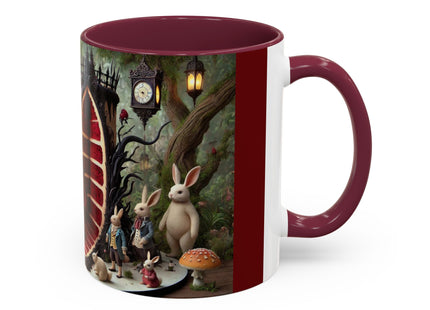 Malice in Wonderland – Gothic Halloween Colorful Mugs (11oz, 15oz)