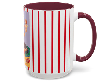 Art Deco Christmas Colorful Mugs (11oz, 15oz)
