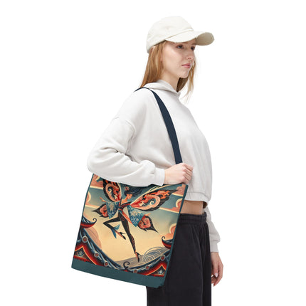 The Dragon Fairy of the Temple Tote Bag – Mythic Grace & Ancient Power