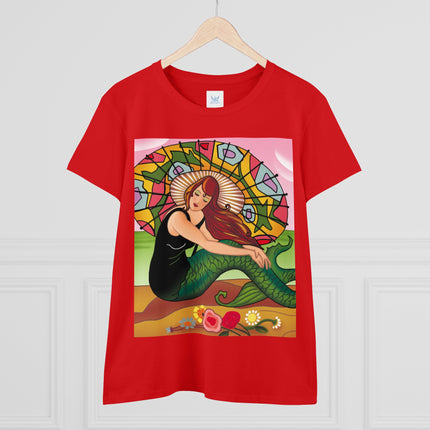 Siren Serenade Women's Midweight Cotton Tee
