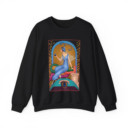 September & Sapphire (from the Gem Series) by Sofia Chiostri Heavy Blend™ Crewneck Sweatshirt