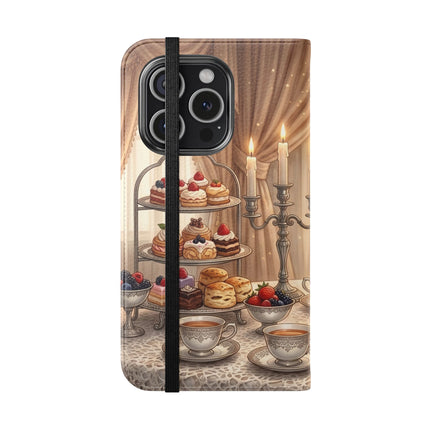 🍓🐱 The Patisserie Kitten Flip Case – Sweet Charm & Storybook Delight