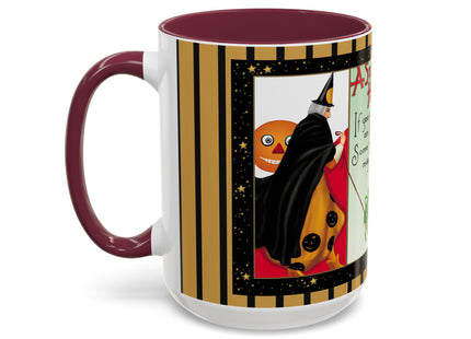 A Starry Halloween Colorful Mugs (11oz, 15oz)