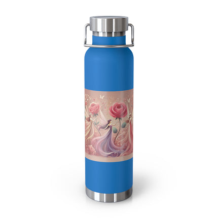 Whimsical Fairies Copper Vacuum Insulated Bottle, 22oz