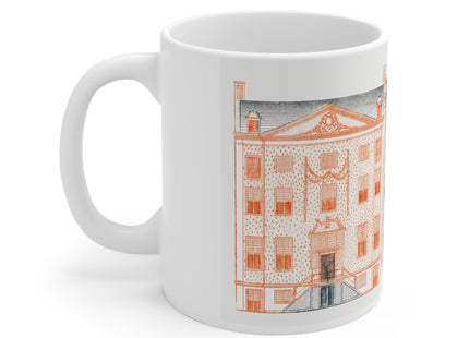 Amsterdam Canal Houses by Johan Teyler Ceramic Mug 11oz