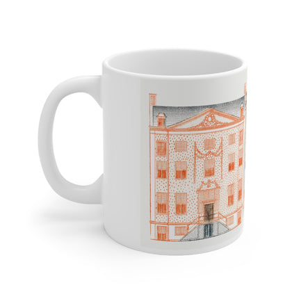Amsterdam Canal Houses by Johan Teyler Ceramic Mug 11oz
