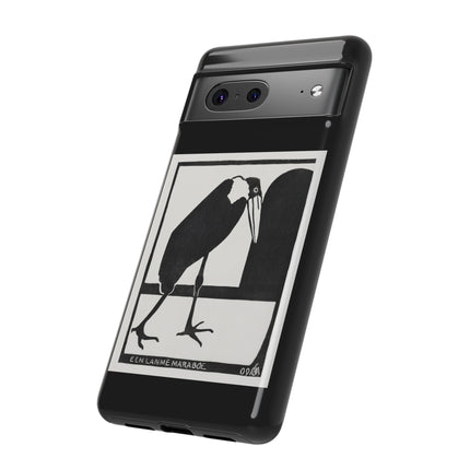 A Lame Marabou by Samuel Jessurun de Mesquita Phone Cases