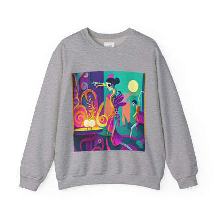 Dance of the Skeleton Ballerinas Unisex Heavy Blend™ Crewneck Sweatshirt