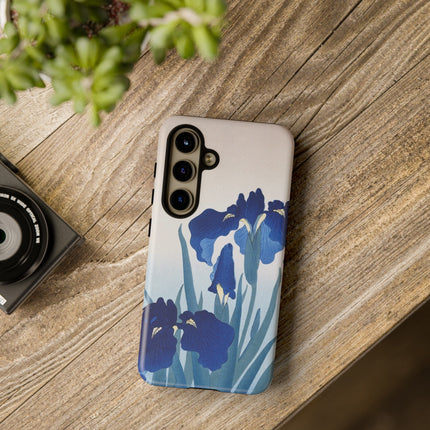 Iris Flowers by Ohara Koson Phone Cases