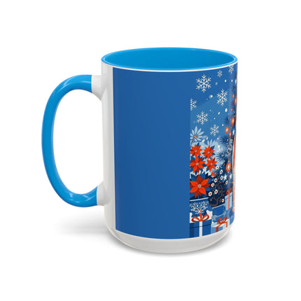 🎋❄️ The Winter Lantern Celebration Colorful Mug – Elegant Asian Christmas Fantasy