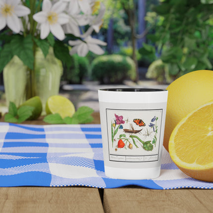 Natural History Ensemble, No. 17 by Anselmus Boëtius de Boodt Ceramic Shot Glass