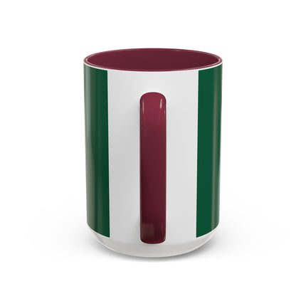 🖤🔥 The Lady Of The Christmas Hearth Colorful Mug – Art Deco Holiday Elegance
