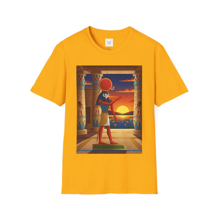 Ra Egyptian Sun God T-Shirt – Ancient Power & Sunset Majesty