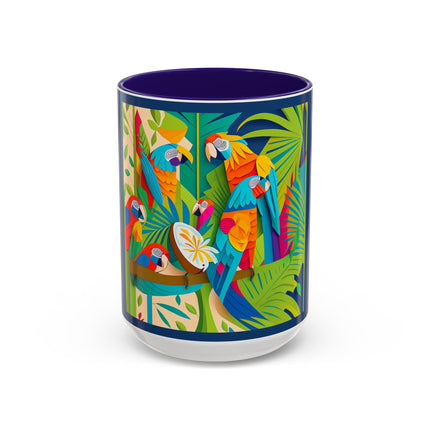 Colorful Macaws Colorful Mugs (11oz, 15oz)