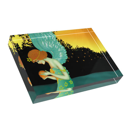 Twilight Angel Acrylic Art Block