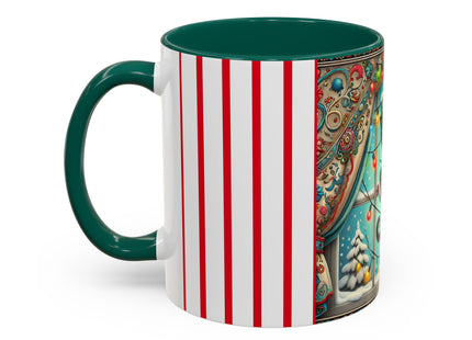 Mischief in Tinselland Colorful Mugs (11oz, 15oz)